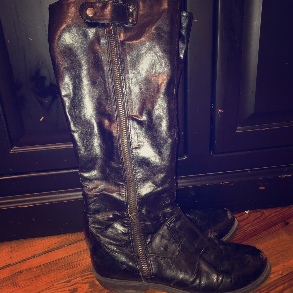 Black Riding Boots
